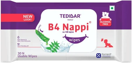 B4 Nappi Wipes